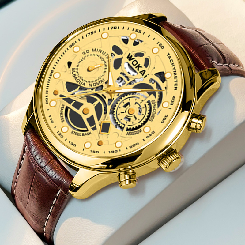 Men'S Fashion Quartz Watch Wokai - 2023 Hot Sale WOKAI Watch Men