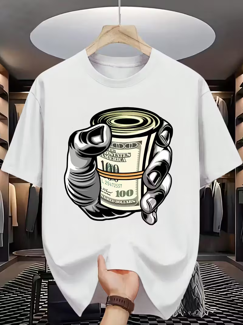 Men'S Fashion Brands - 100% Cotton Solid Tshirts Mens Short