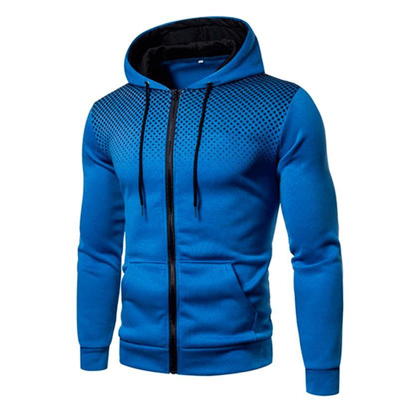 Men'S Fashion Zipper Hoodie - 2025 New Men's Zipper Hoodie Outdoor