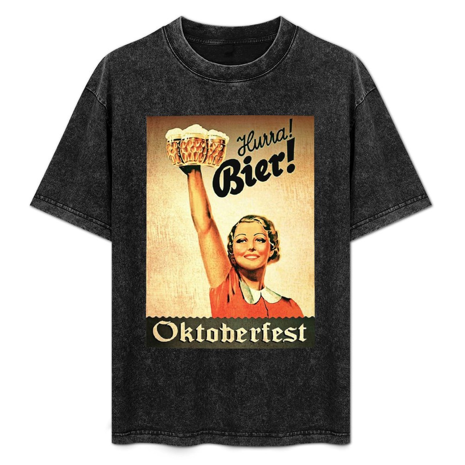 Mens Fashion In The 1930S - Poster Vintage 1930s Oktoberfest Hurra Bier