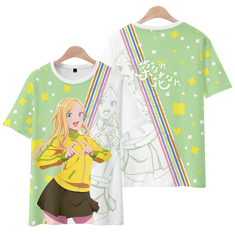 Graphic Tee Oversized - 3D Print Anime Narenare -Cheer for