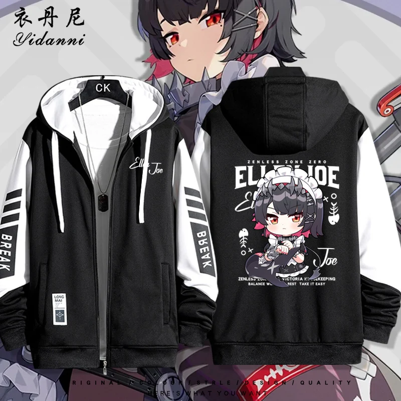 Men'S Fashion Zipper Hoodie - 2025 NEW gAME Zenless Zone Zero