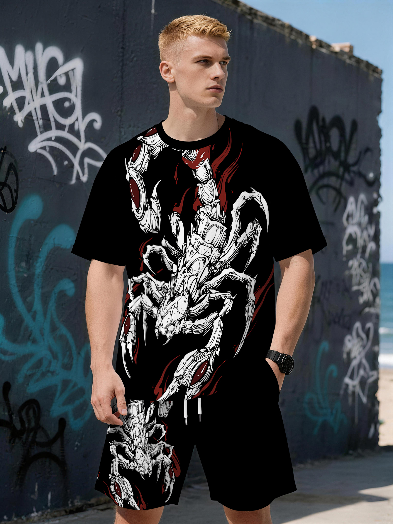 Men'S Fashion Brands - 2026 Summer New Men's Short-Sleeved Set