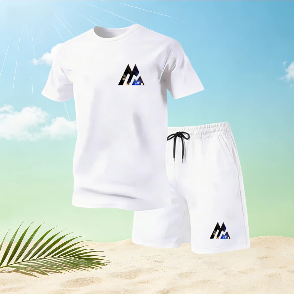 Men'S Fashion Brands - 2026Summer Men's Fashion T-Shirts Sets O-neck