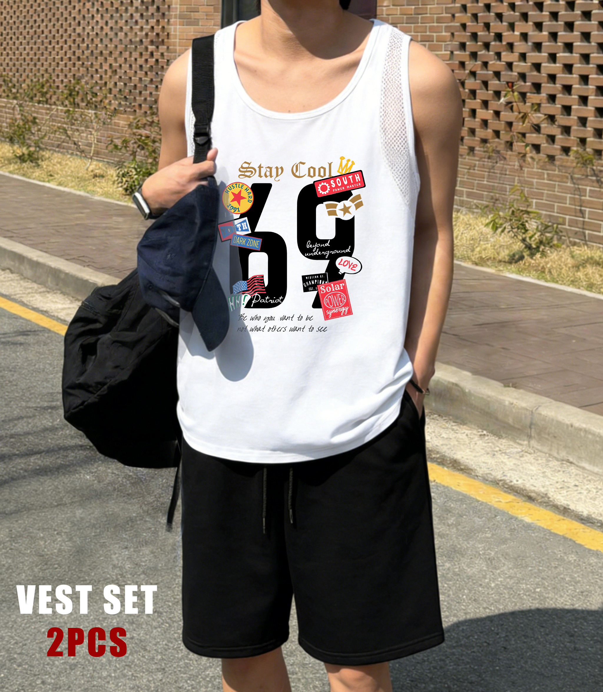 Mens Fashion Suits - Stay Cool Hip Hop Digit 69