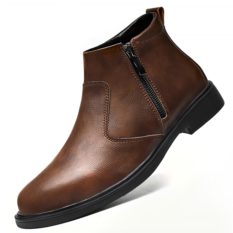 Men'S Fashion Footwear - Autumn and Winter New High-Top Leather
