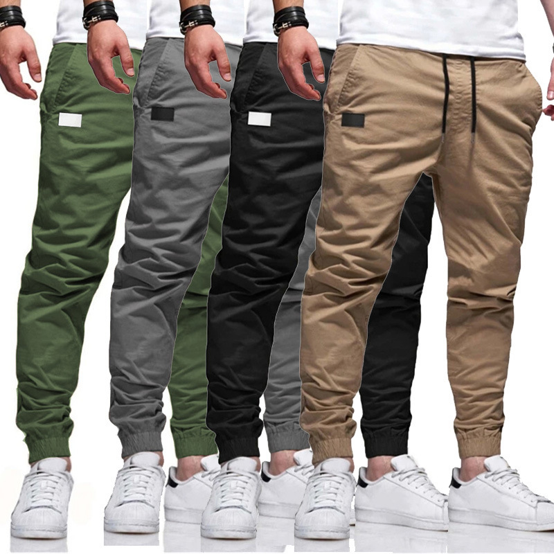 Cargo Jogger Pants - Men's Casual Sports Pants, Male Sweatpants,