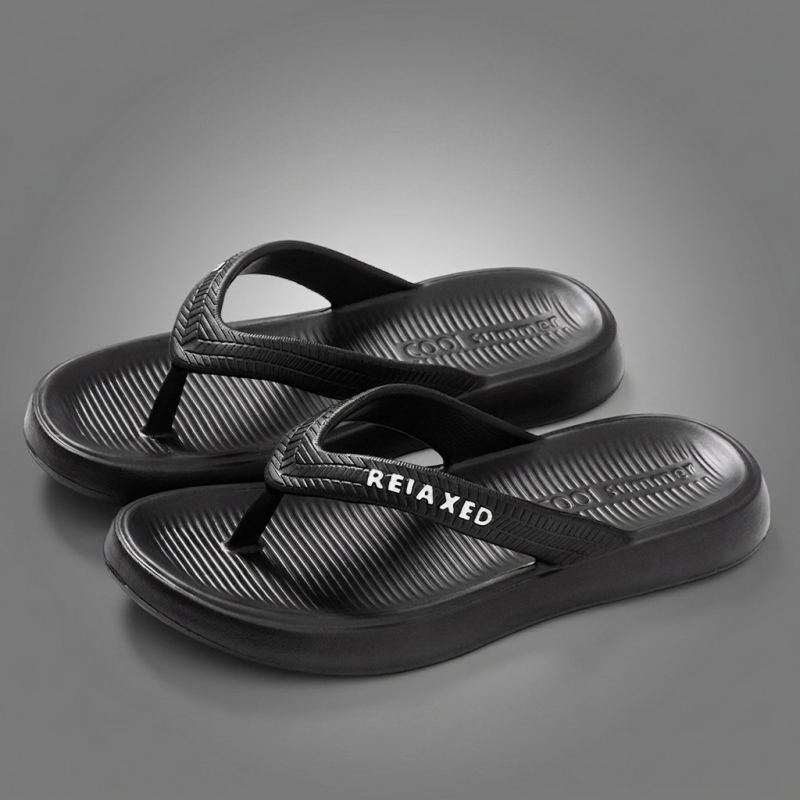 Mens Fashion Modern - Men's Flip Flops Classic Solid Color