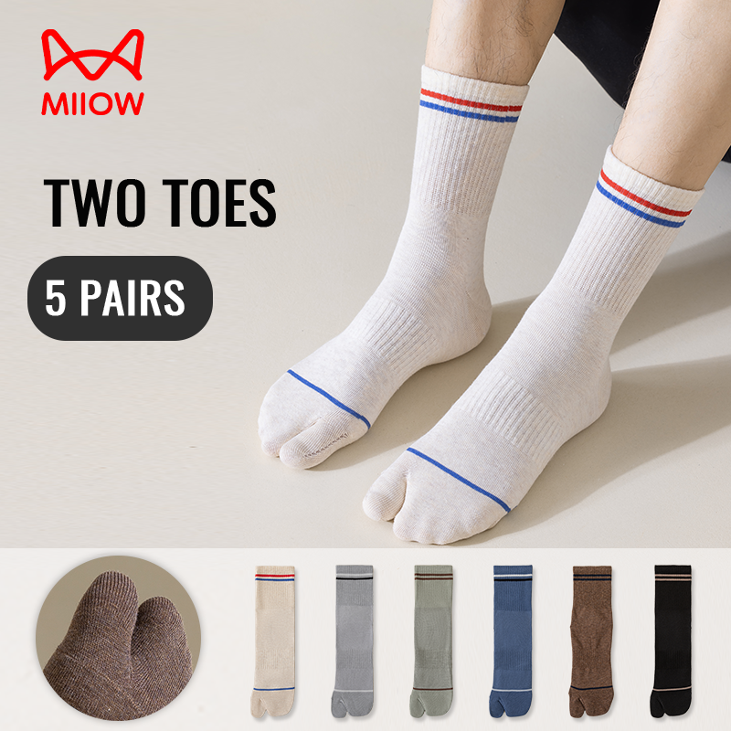 Socks Ankle Men - MiiOW Japanese Tabi Socks Split Toe