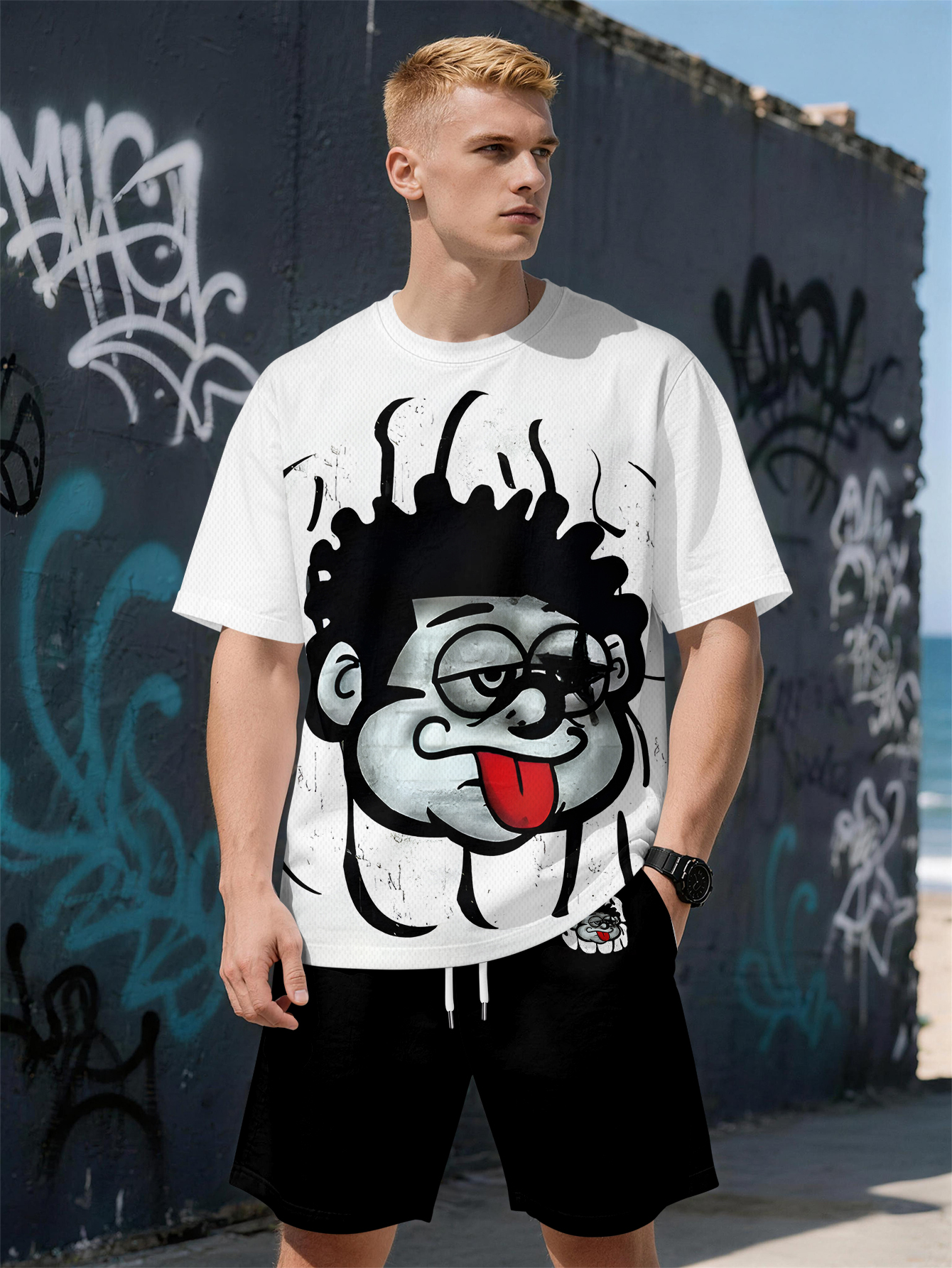 Men'S Fashion Brands - 2026 Summer New Men's Short-Sleeved Set
