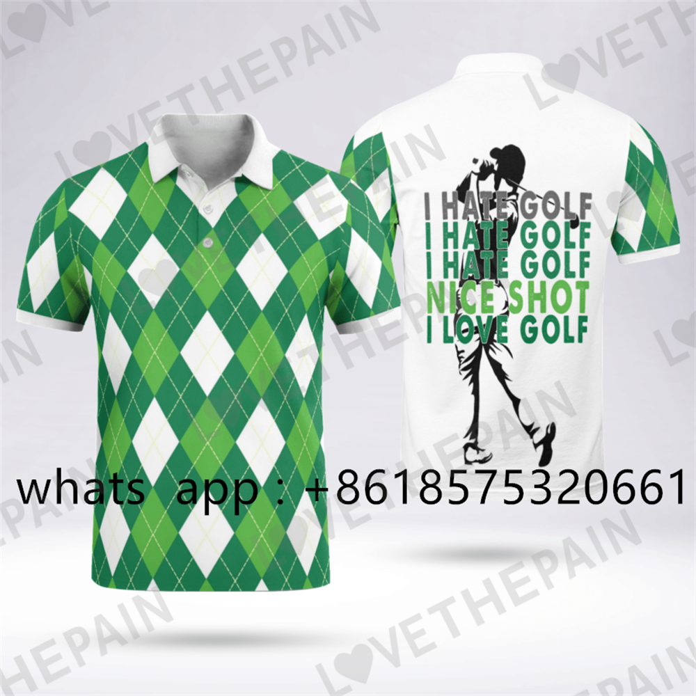 Men'S Fashion Golf Clothing - Summer Golf Shirt Kid's Outdoor Sports