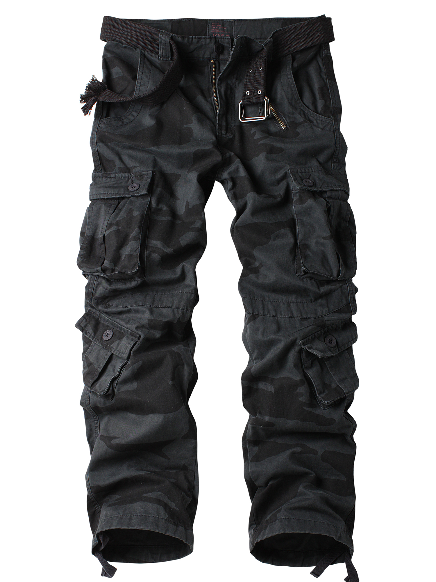 Cargo Jogger Pants - AKARMY Camo Cargo Pants Outdoor Multi-pocket