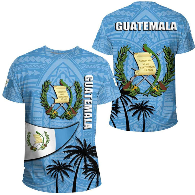 Men'S Fashion Guatemala - 3D Printed The Republic-of Guatemala Ethnic