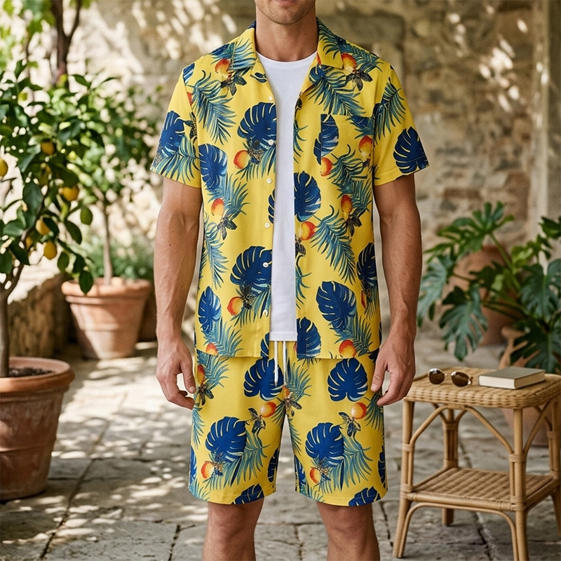 Mens Fashion Suits - Fashion Men's Hawaiian Party Beach Shirts