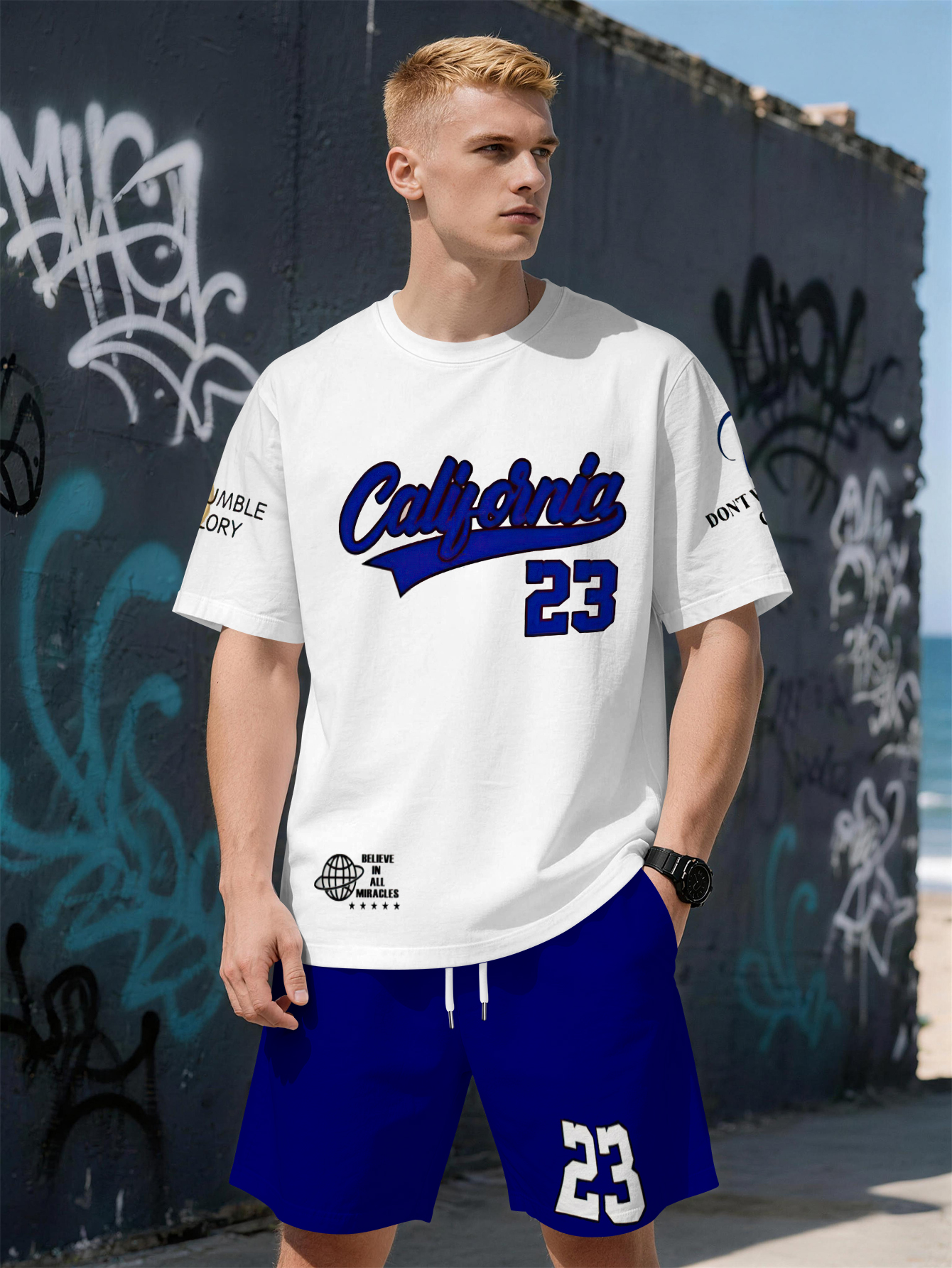 Men'S Fashion Brands - 2026 Summer New Men's Short-Sleeved Set