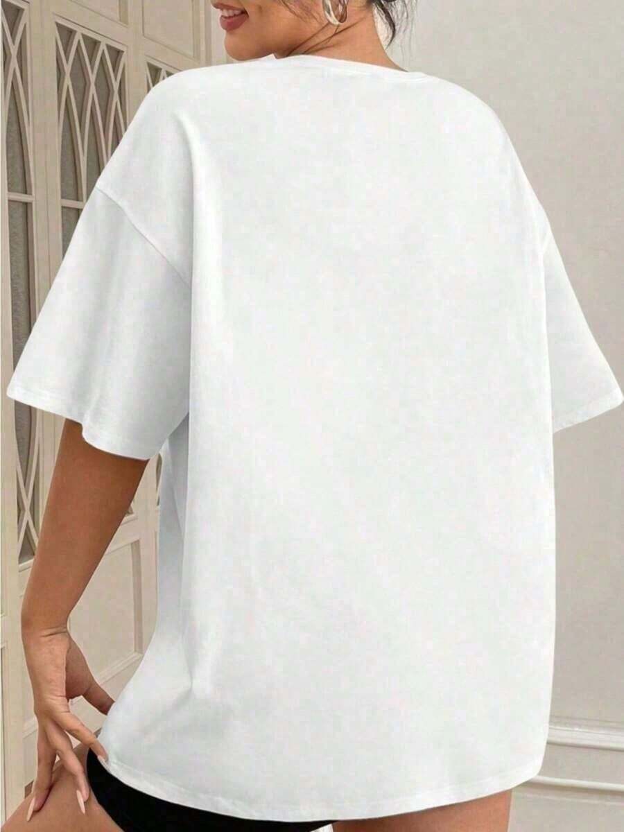 Oversized Coffee Lover T-Shirt - Graphic Tee Oversized ulasan dan harga
