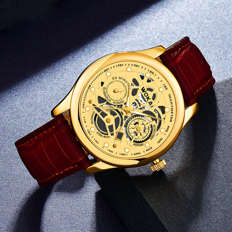 2023 Hot Sale WOKAI Watch Men  - Men'S Fashion Quartz Watch Wokai ulasan dan harga