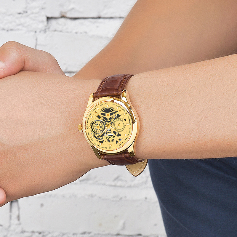 2023 Hot Sale WOKAI Watch Men  - Men'S Fashion Quartz Watch Wokai ulasan dan harga
