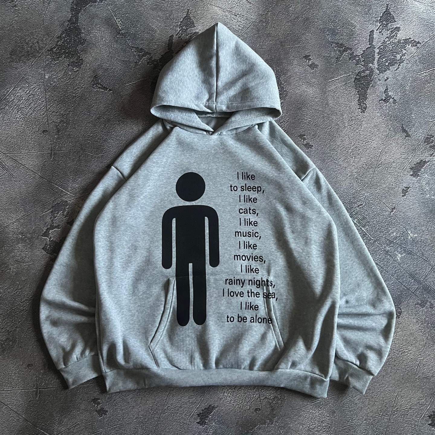 American Pattern Letter Jeans  - Men'S Fashion Zipper Hoodie ulasan dan harga