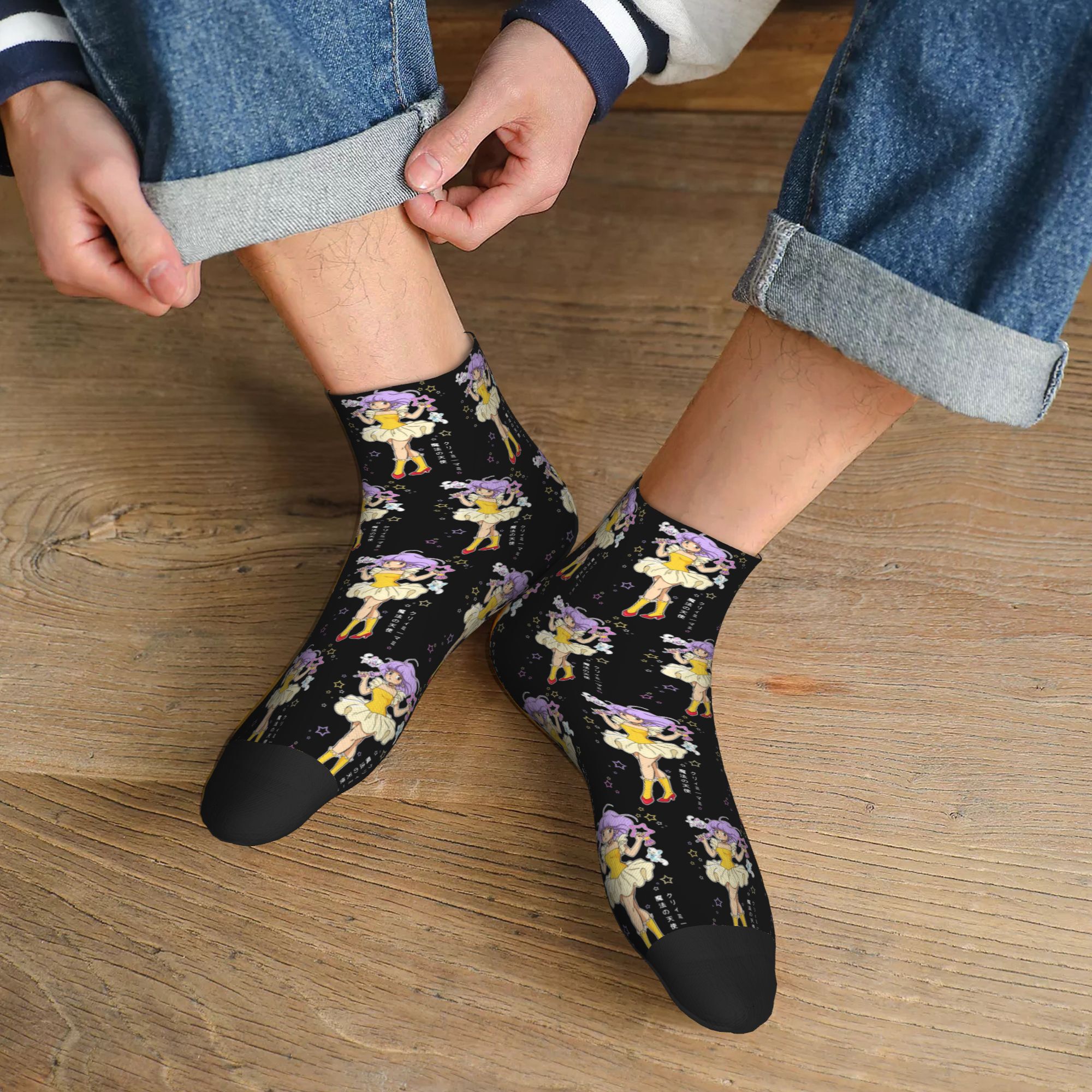All Seasons Creamy mami  Socks - Socks Ankle Men ulasan dan harga