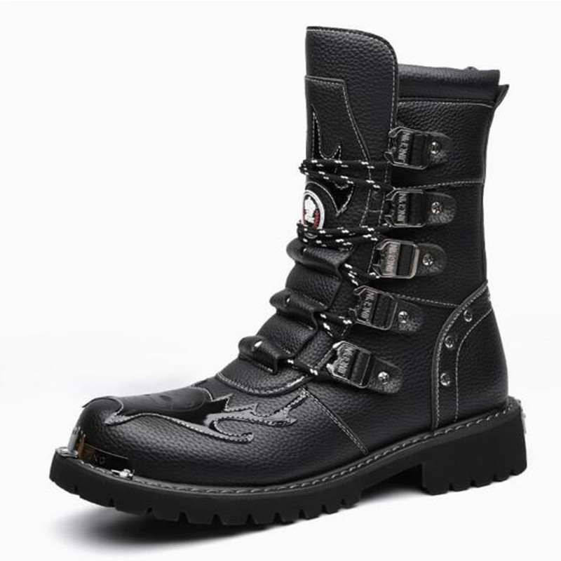 Motorcycle Boots Four Season N - Men'S Fashion Plus ulasan dan harga