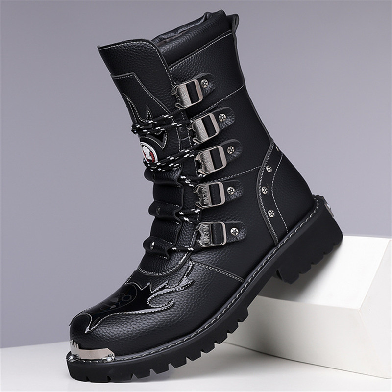 Motorcycle Boots Four Season N - Men'S Fashion Plus ulasan dan harga