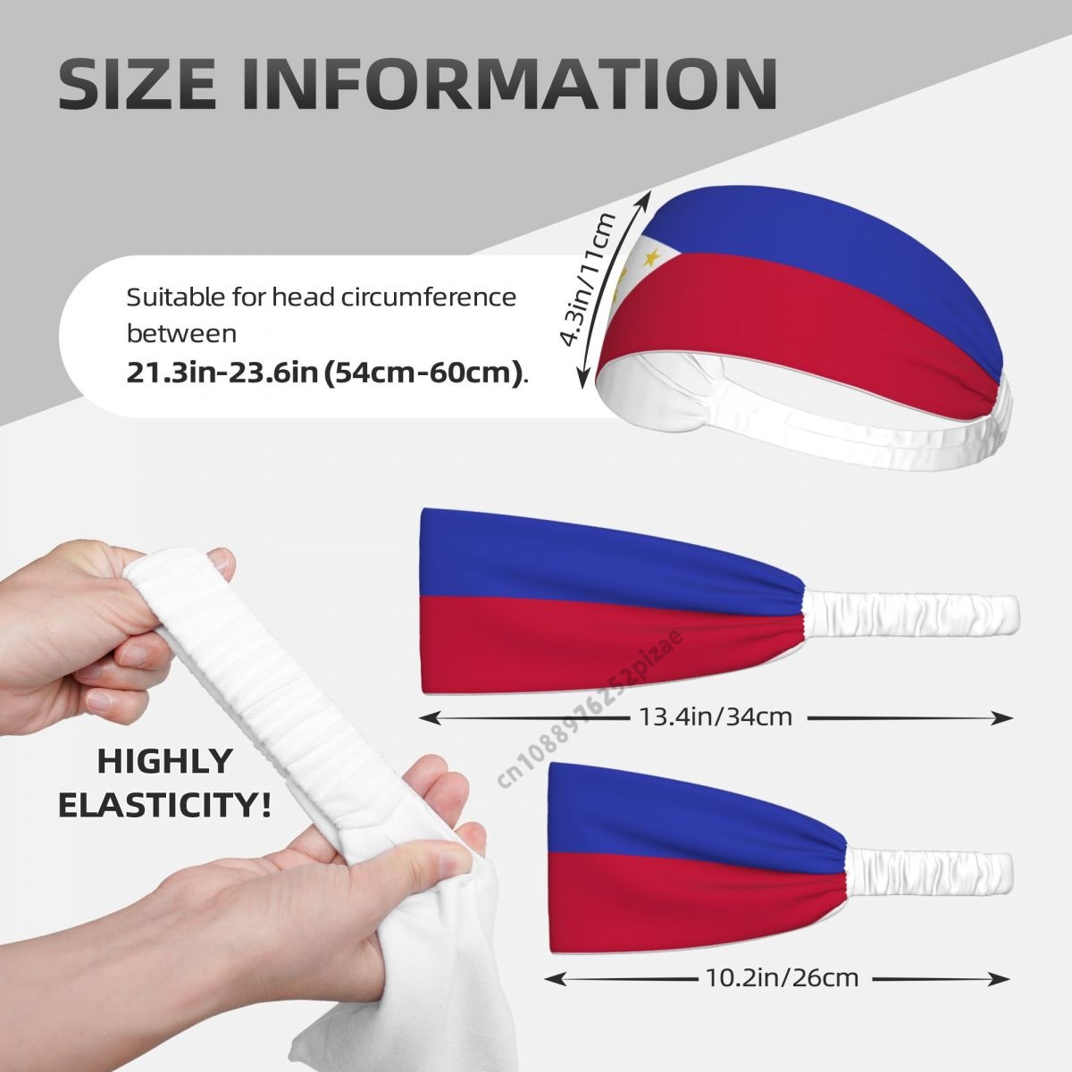 Philippines Flag Men Women Ban - Men'S Fashion Philippines ulasan dan harga