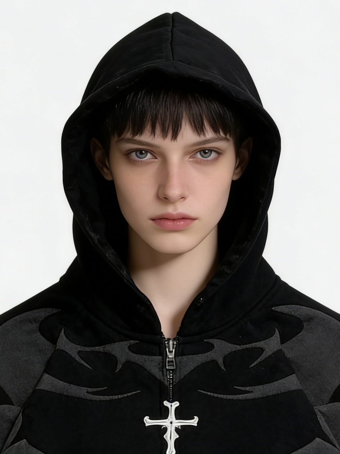 Spring New Foam Print Street D - Mens Fashion Quarter Zip ulasan dan harga