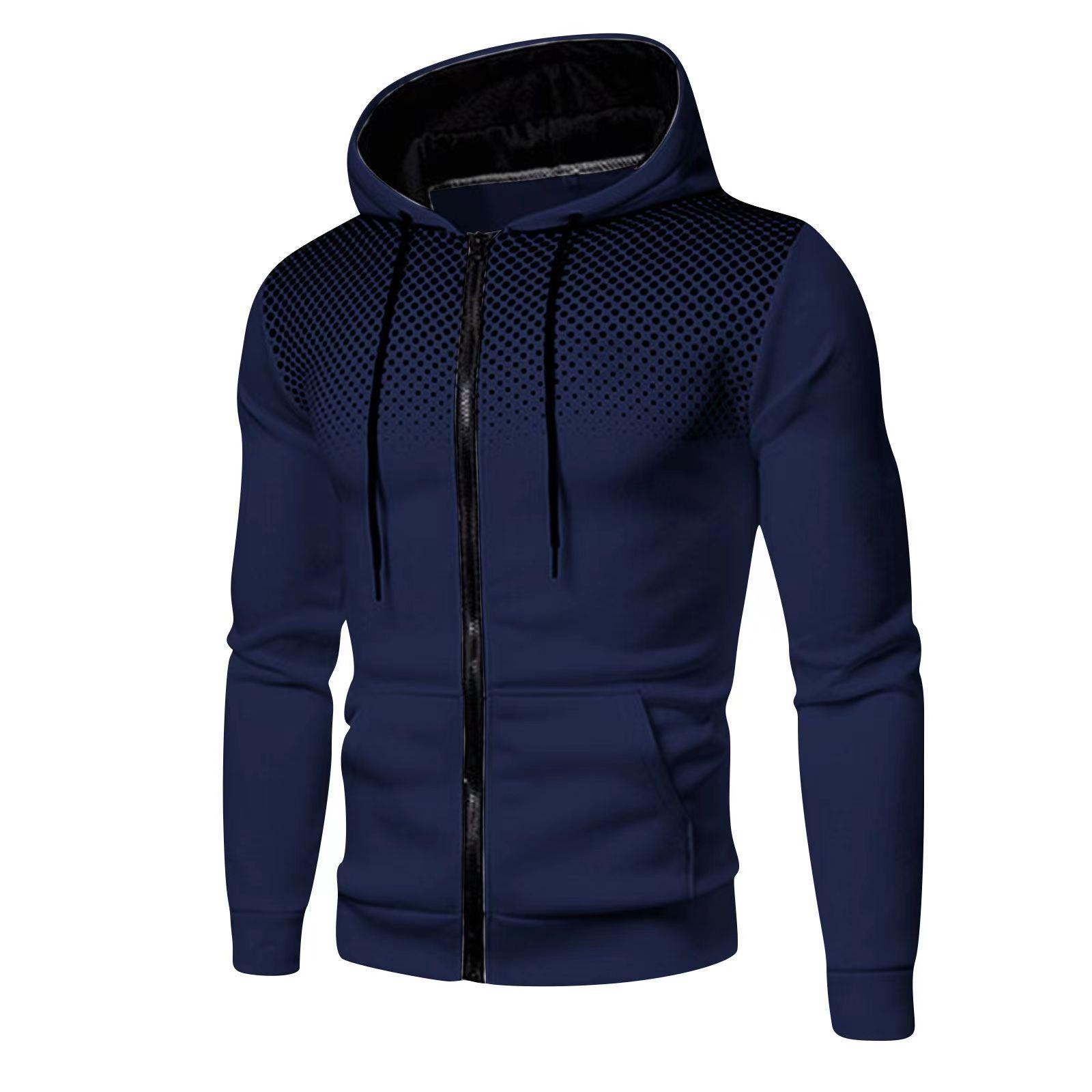 2025 New Men's Zipper Hoodie O - Men'S Fashion Zipper Hoodie ulasan dan harga