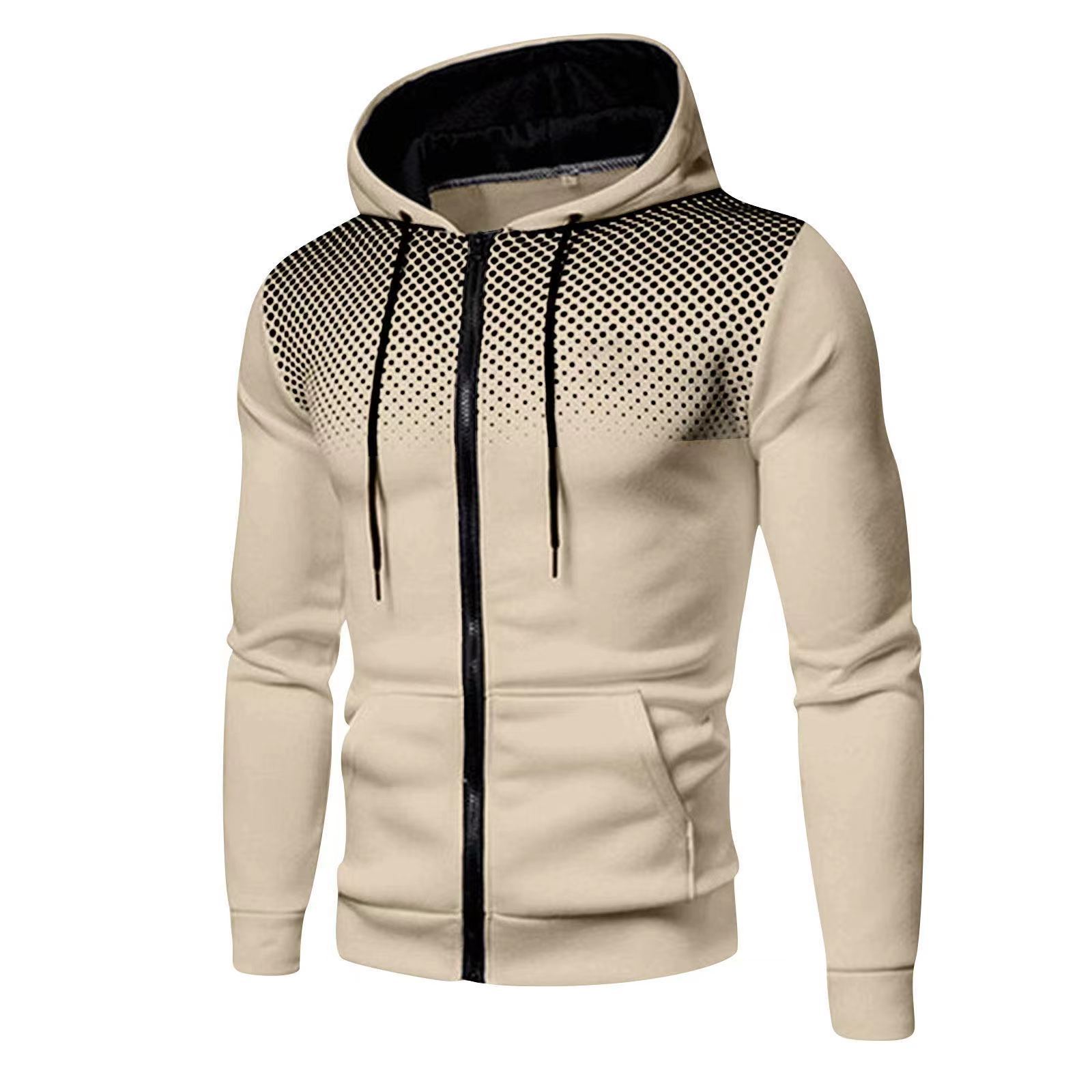 2025 New Men's Zipper Hoodie O - Men'S Fashion Zipper Hoodie ulasan dan harga