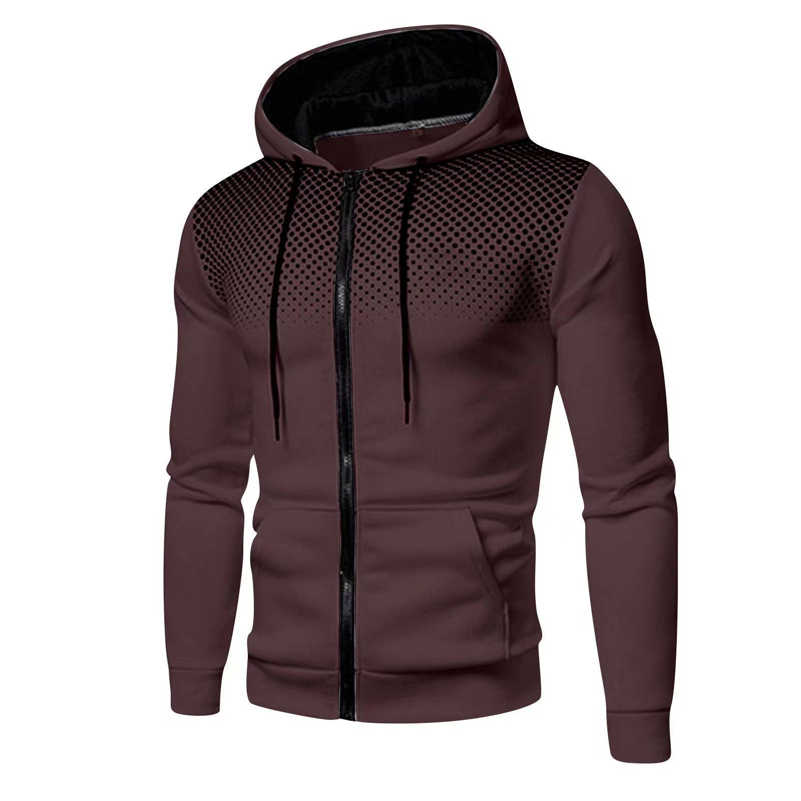 2025 New Men's Zipper Hoodie O - Men'S Fashion Zipper Hoodie ulasan dan harga