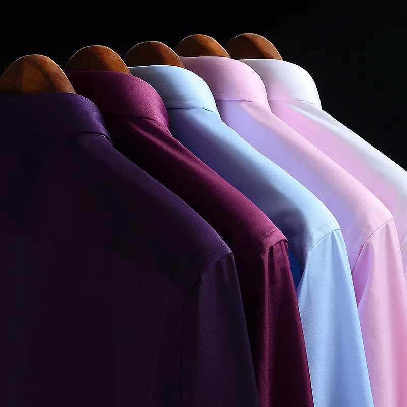 2023 Non-Iron Solid  Soft Easy - Dress Shirt Non-Iron ulasan dan harga