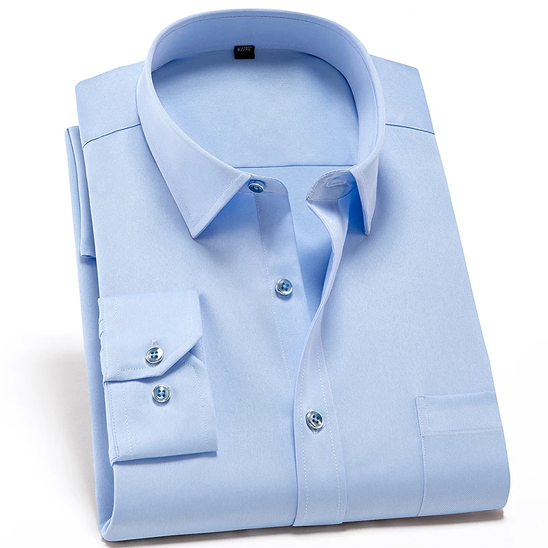 2023 Non-Iron Solid  Soft Easy - Dress Shirt Non-Iron ulasan dan harga