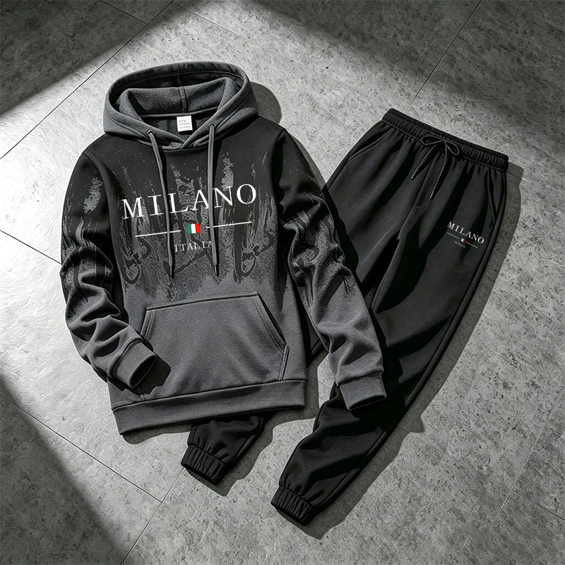 Italy Fashion Sportswear 2pcs  - Mens Fashion Suits ulasan dan harga