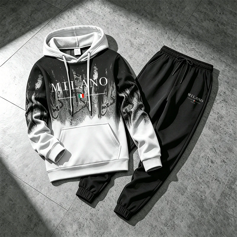 Italy Fashion Sportswear 2pcs  - Mens Fashion Suits ulasan dan harga