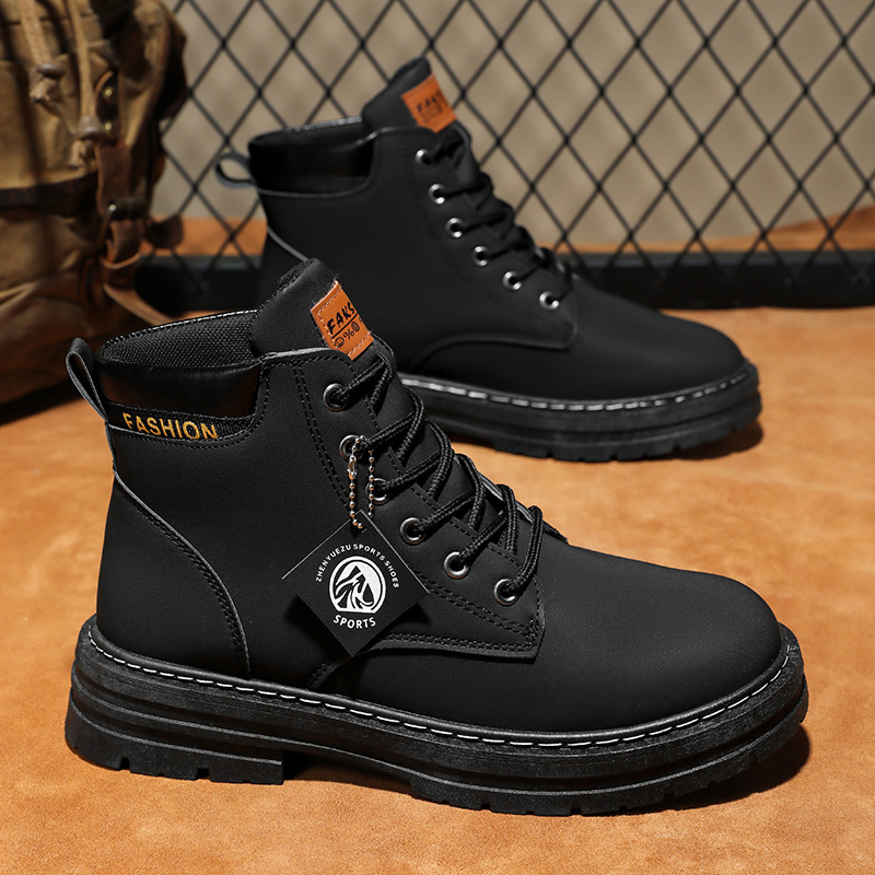 Men High Top Boots 2025 Autumn - Mens Fashion Winter 2025 ulasan dan harga