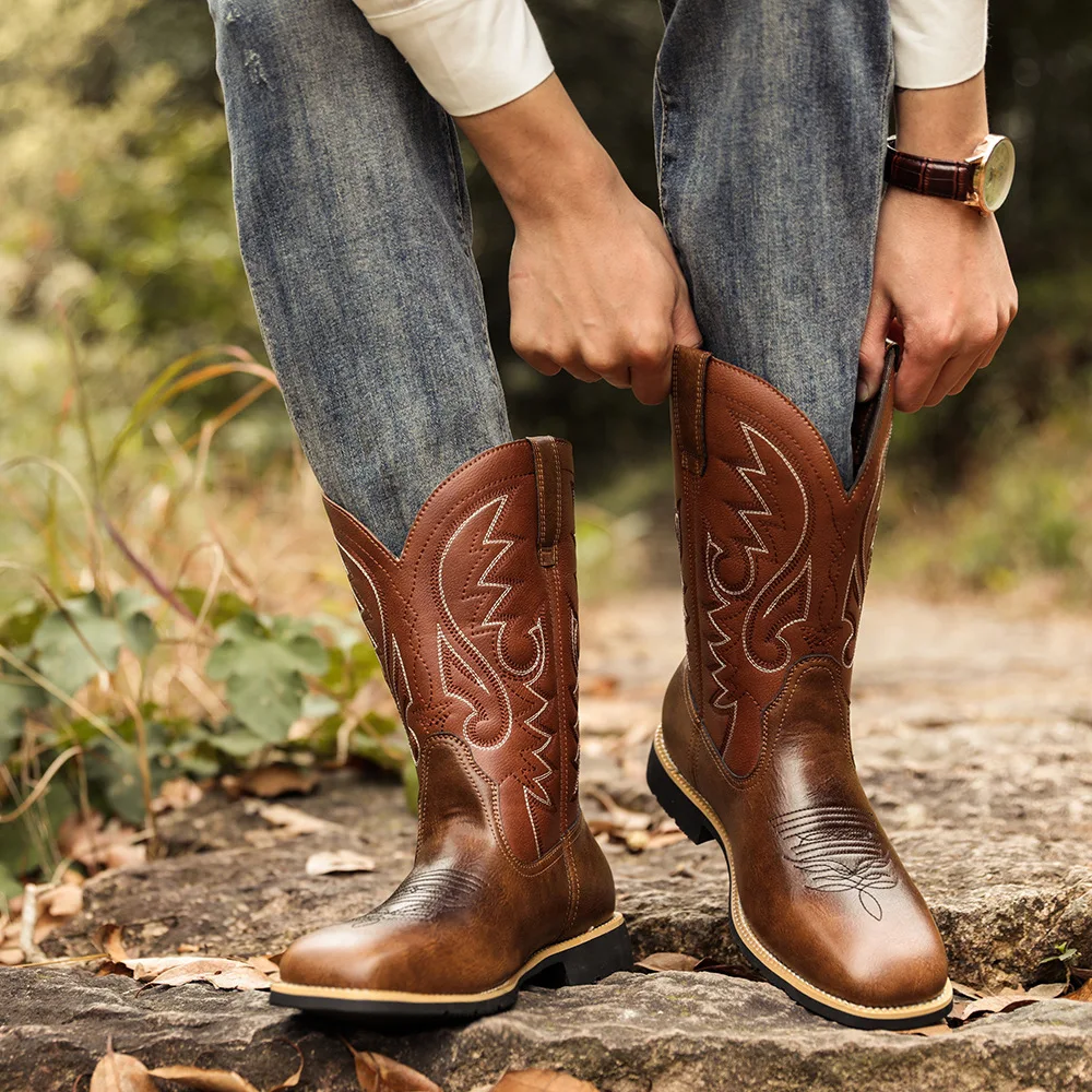 Men's Mid-calf Boots Fashion H - Mens Fashion Winter 2025 ulasan dan harga
