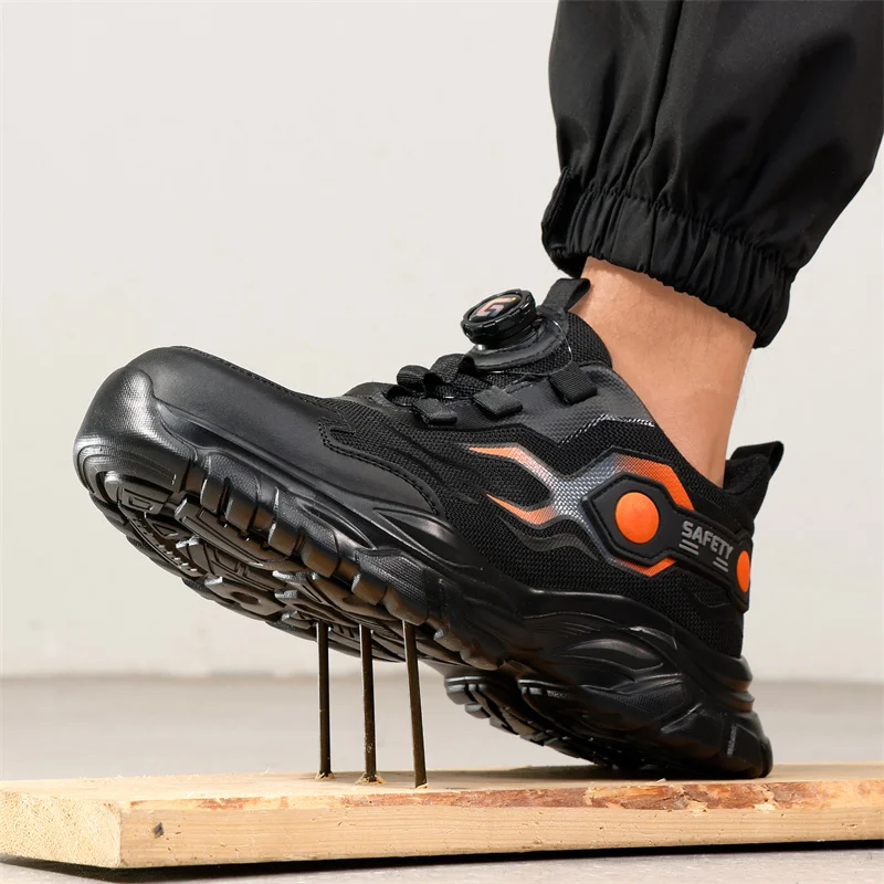 Men  Steel Toe Work Shoes Fash - Mens Fashion Week ulasan dan harga