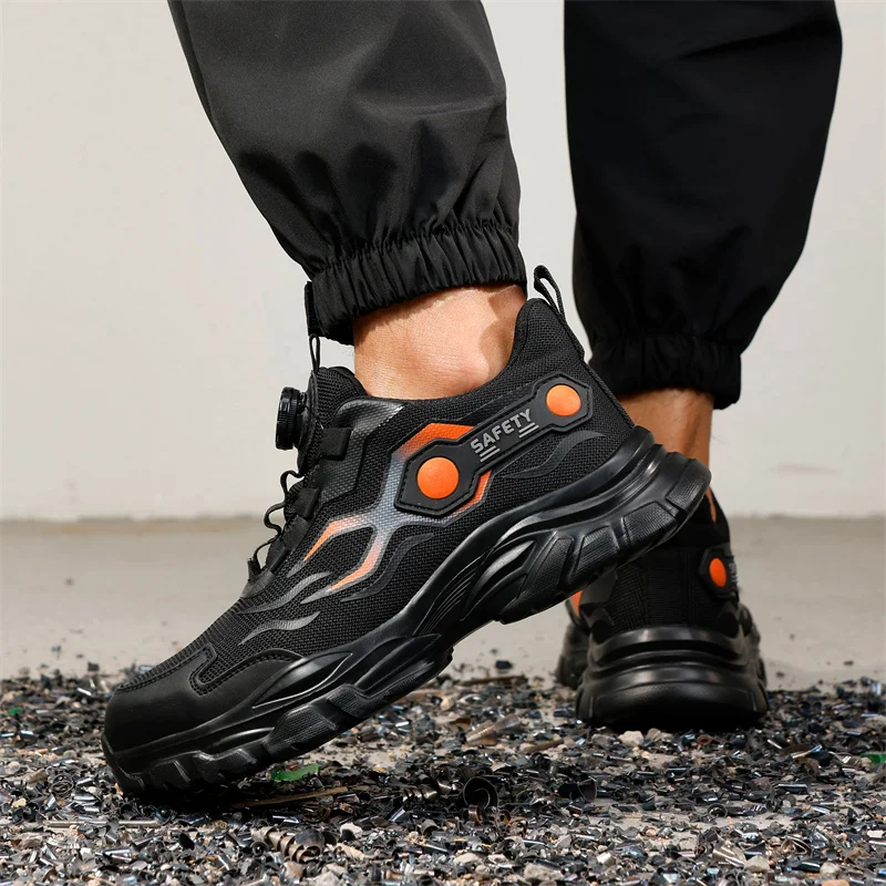 Men  Steel Toe Work Shoes Fash - Mens Fashion Week ulasan dan harga