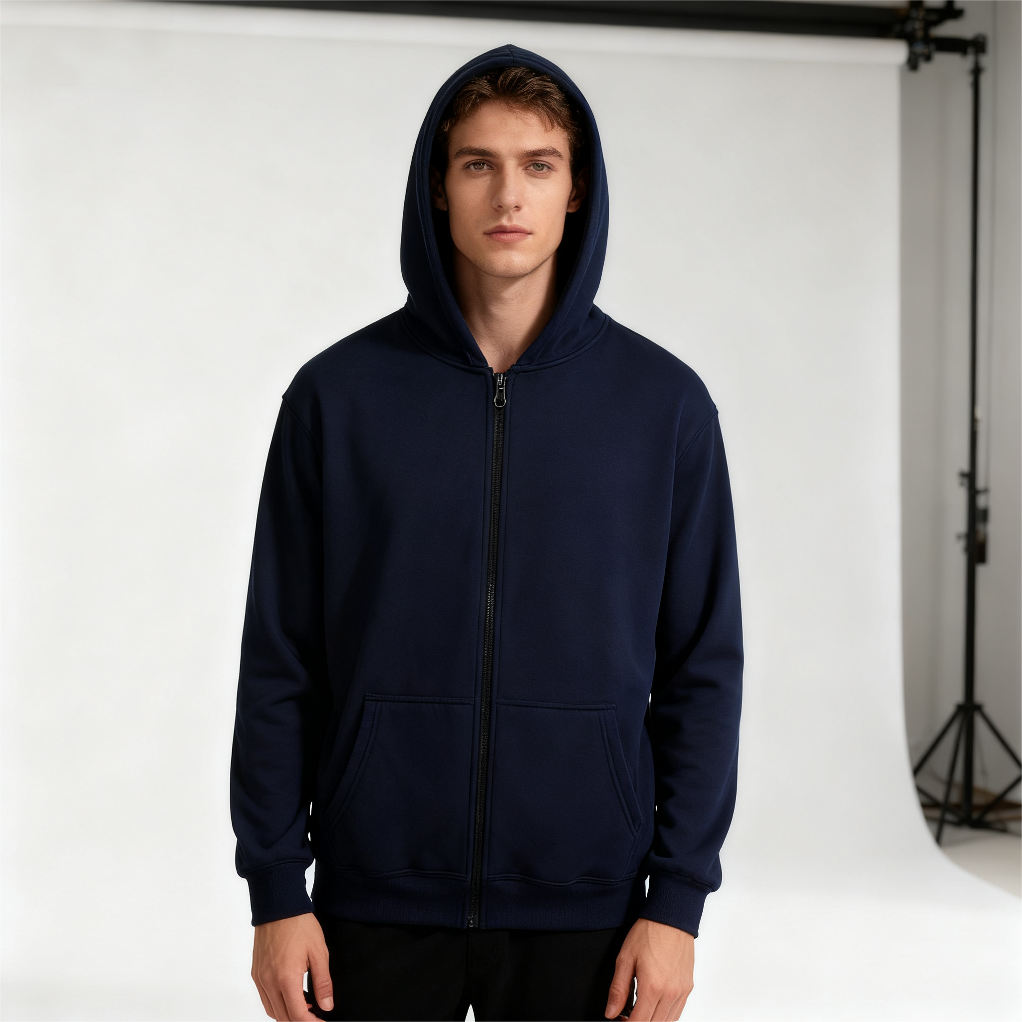 Spring/Autumn Men's Music came - Men'S Fashion Zipper Hoodie ulasan dan harga