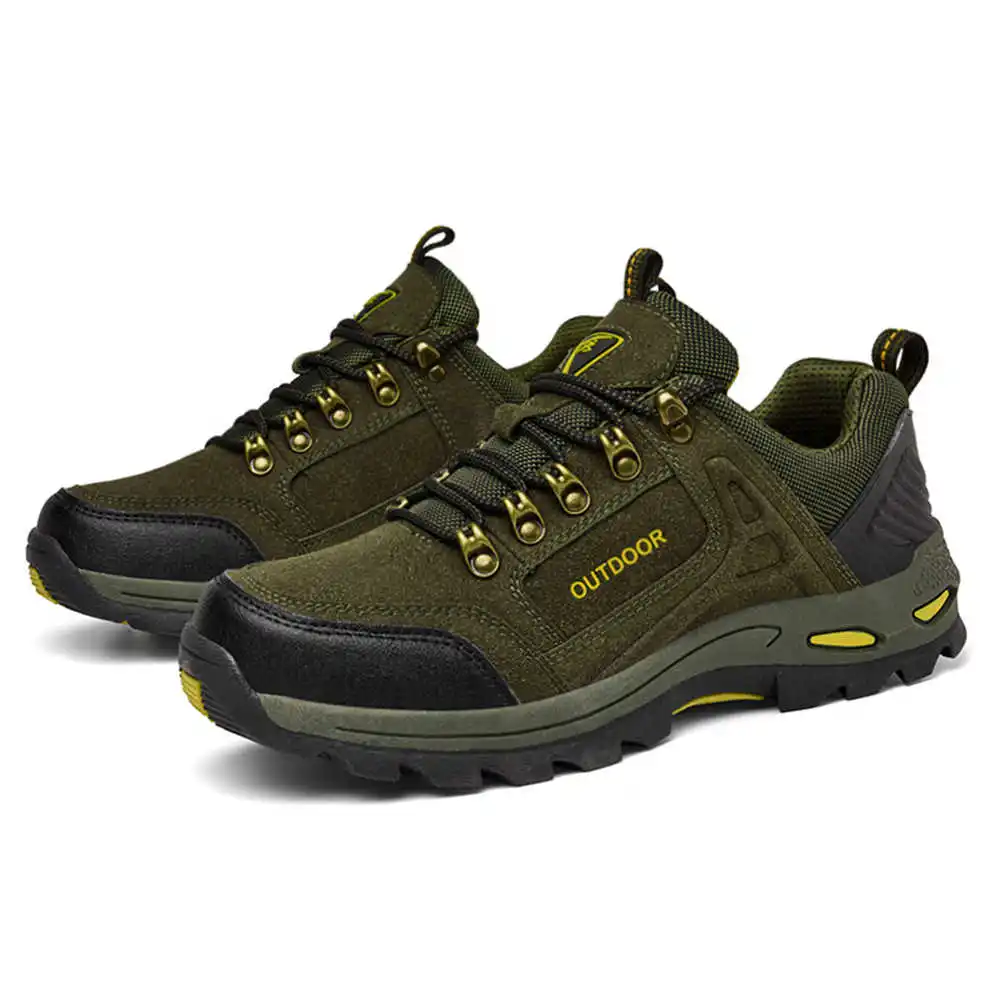 Non-slip Lace Up Hiking Tennis - Men'S Fashion For Big Guys ulasan dan harga