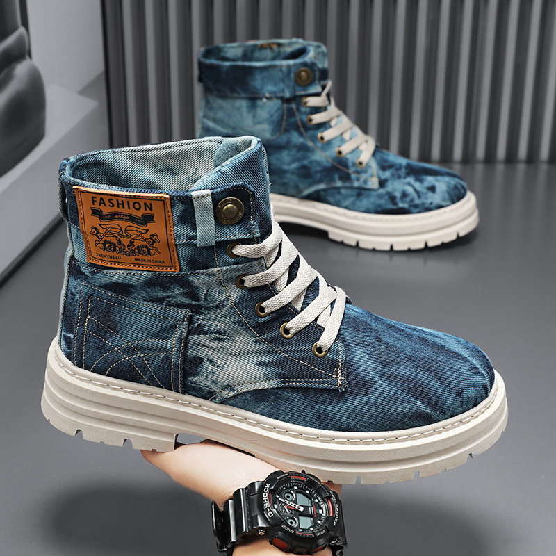Spring High Top Mens Shoes 202 - Mens Fashion Week ulasan dan harga