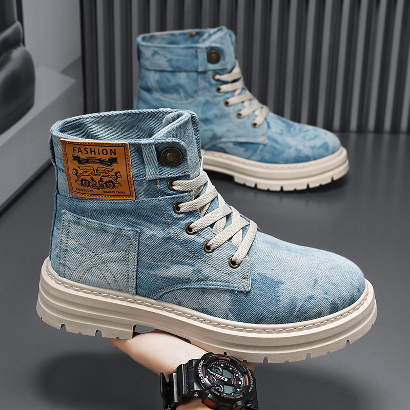 Spring High Top Mens Shoes 202 - Mens Fashion Week ulasan dan harga