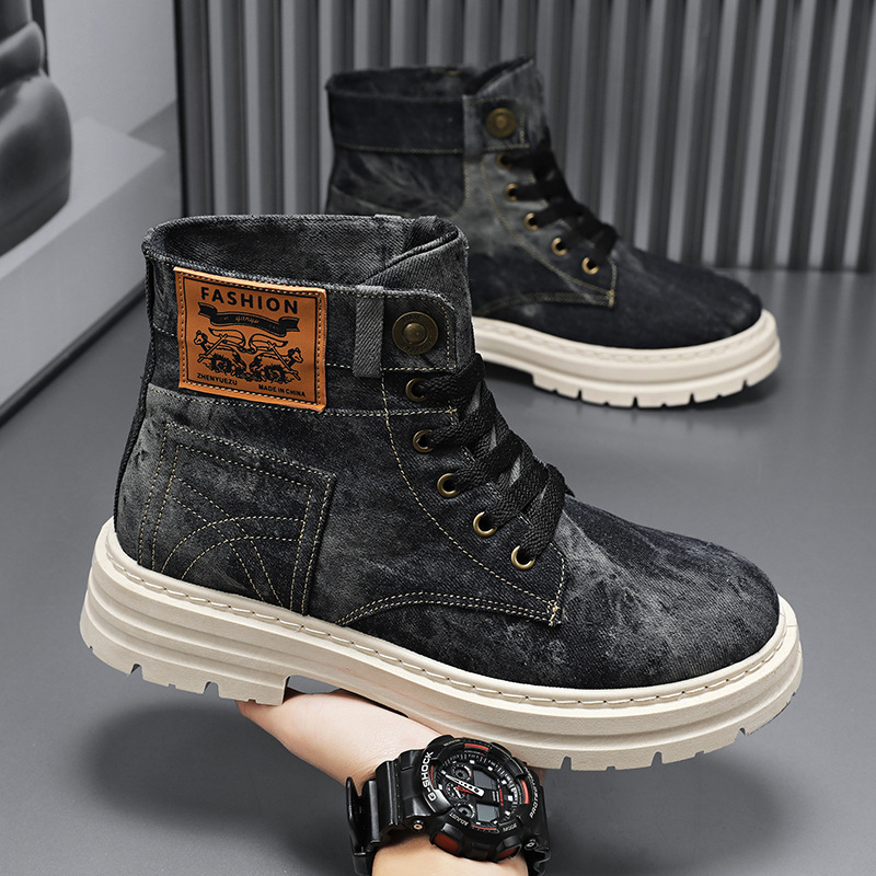Spring High Top Mens Shoes 202 - Mens Fashion Week ulasan dan harga