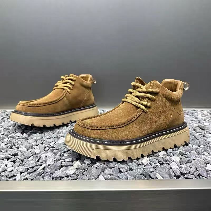 Autum Winter Men Platform Boot - Mens Fashion Winter 2025 ulasan dan harga