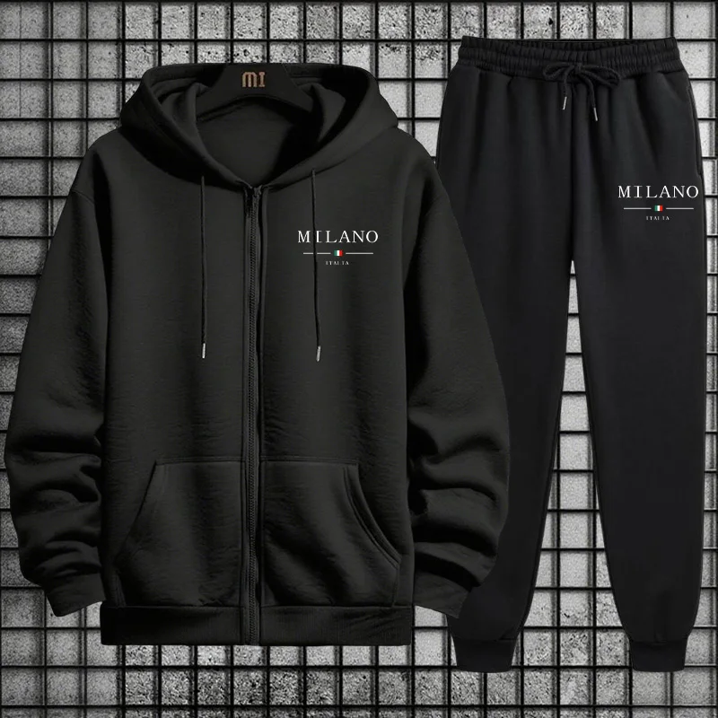 Spring 2026 Men's Tracksuit Ca - Men'S Fashion Zipper Hoodie ulasan dan harga