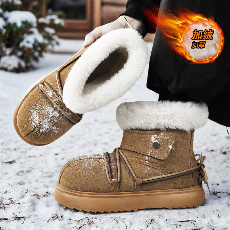 2025 New Winter Men Snow Boots - Mens Fashion Winter 2025 ulasan dan harga