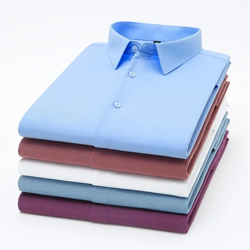2023 Non-iron Professional Mic - Dress Shirt Non-Iron ulasan dan harga