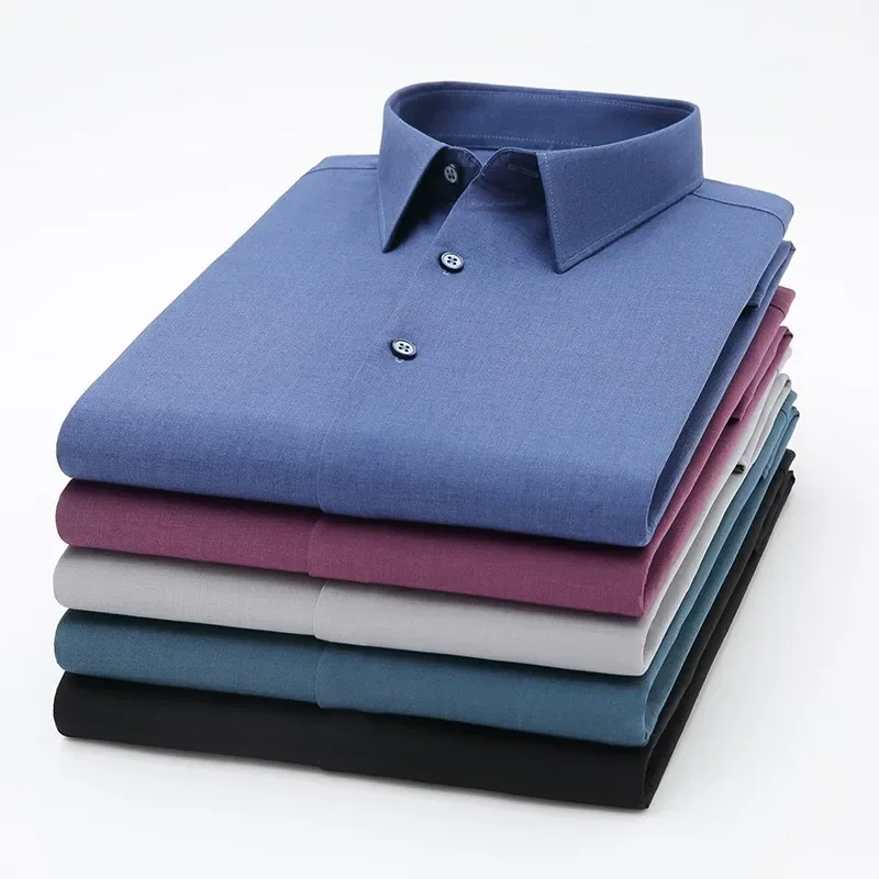 2023 Non-iron Professional Mic - Dress Shirt Non-Iron ulasan dan harga