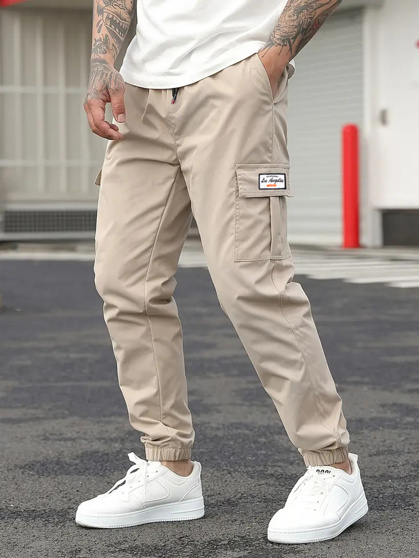 Men's Cargo Pants Sweatpants O - Cargo Jogger Pants ulasan dan harga